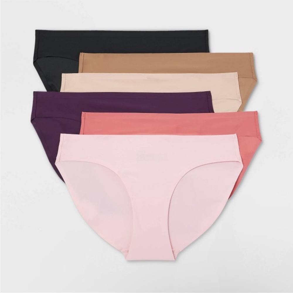 Auden Microfiber Bikinis 6Pack Undies - Picture 3 of 5